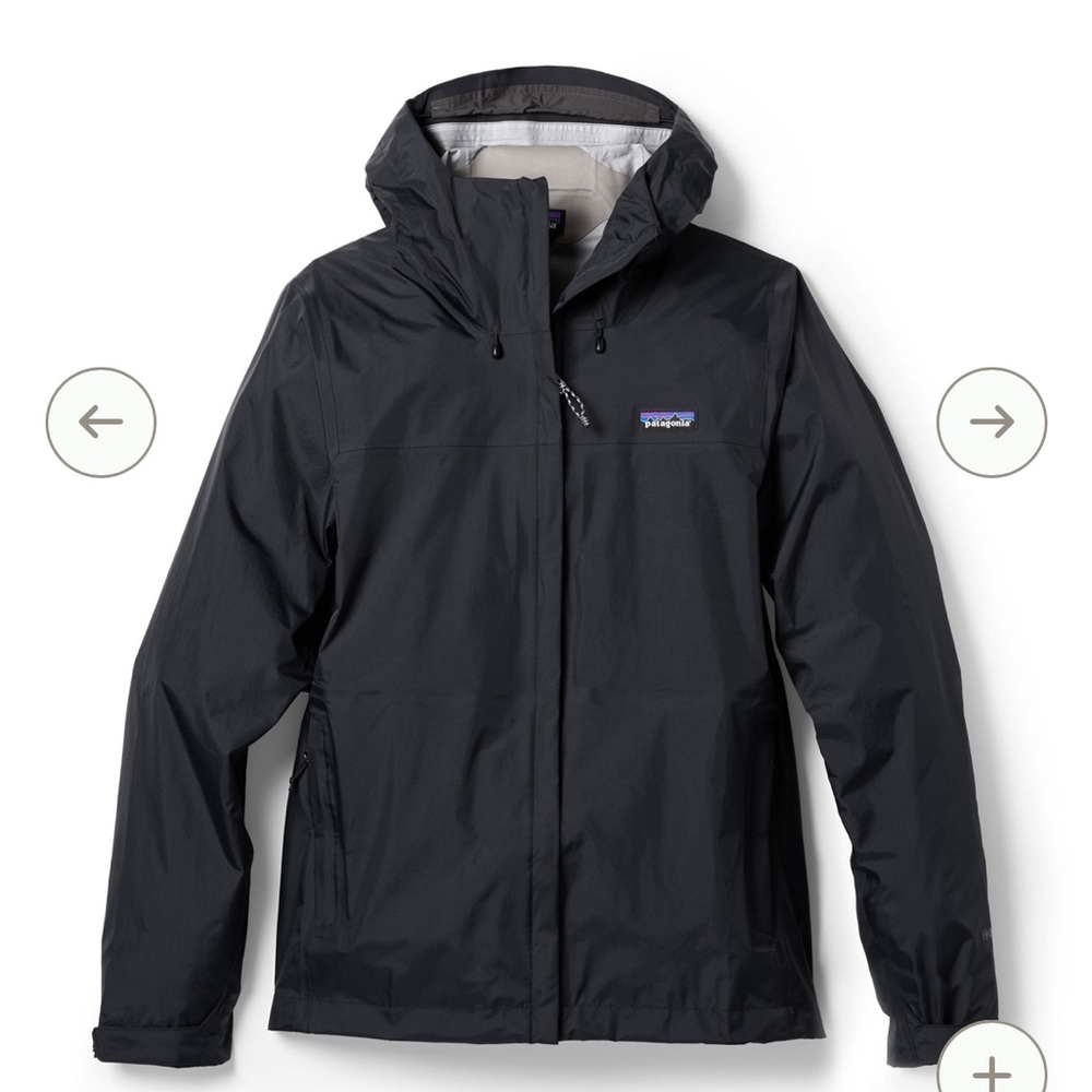 Patagonia Women’s Torrentshell H2NO jacket Black Large - Picture 3 of 14